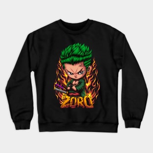 Chibi Zoro Crewneck Sweatshirt